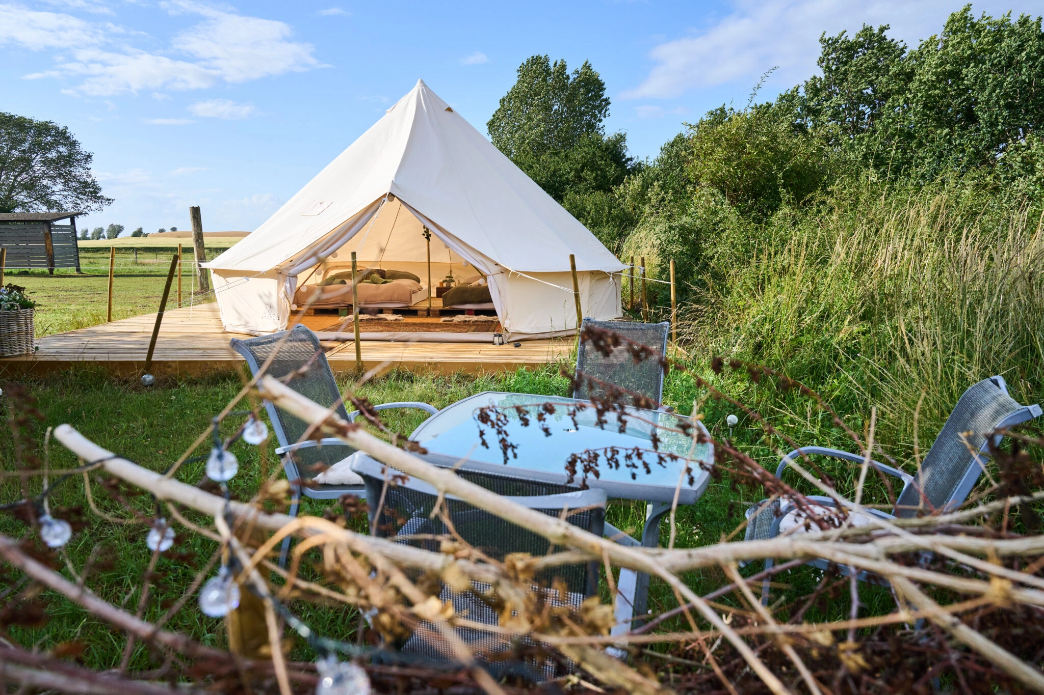 Billede af glamping telt